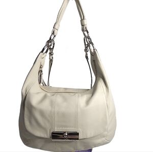 Coach Creamy White Shoulder Bag